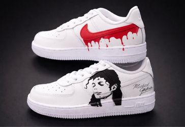 Micheal Jackson Nike Air Force’s