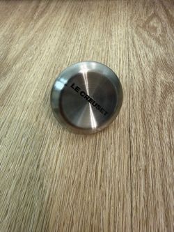 Brand New Le Creuset Silver Knob