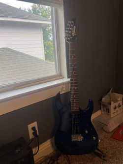 Ibanez Gio with amp combo