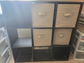 6 piece sectional storage drawer set
