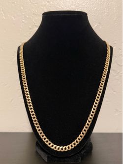 14k Cuban chain
