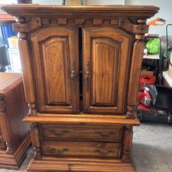 Dresser with Mirror and matching Tall Dresser