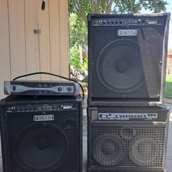 Amplifier &speakers/ Amplificador Y Bocinas