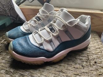 Jordan 11 Navy snake