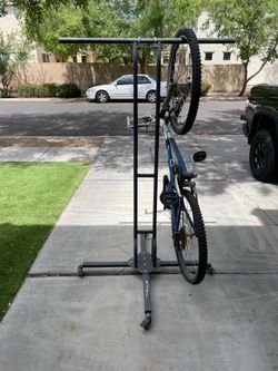 Garage Bike Rack, Flicker, & Ripstick
