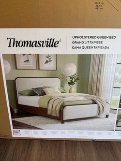 Thomasville Upholstered Queen Bed Frame