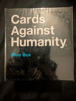 New Sealed Cards Against Humanity Blue Box – 300-Card Expansion
