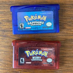 Pokémon Sapphire & Pokémon Ruby