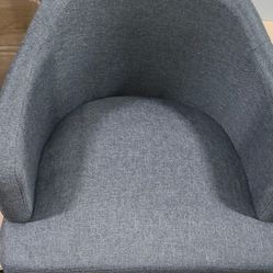 (3) Counter Height Carbon Gray Bar Stools 