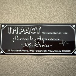 Impact 305 Portable Suction Unit