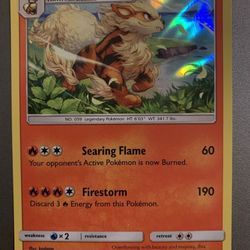 Arcanine 22/149 - Holo Rare Pokemon