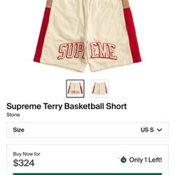 Supreme Terry Basketball Shorts Size S