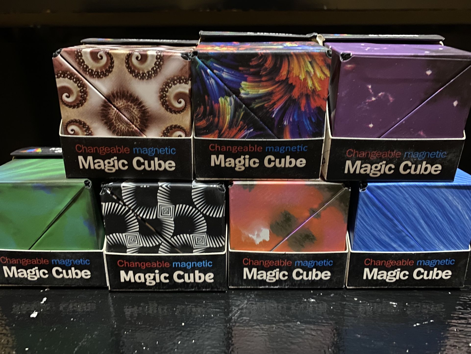 NEW 3D Magic Cube For Brain 2.44” can Make 72 Shapes