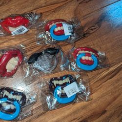 Bunch Of Teeth Baby Pacifiers