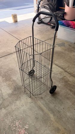 Folding rolling cart