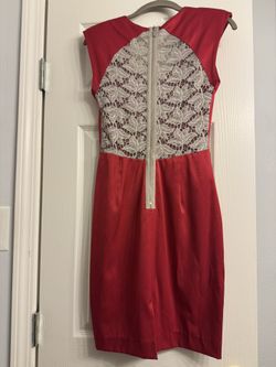 Beautiful Red Cocktail Dress Sz 0