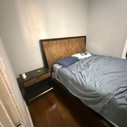 Bed Frame And Mattress 