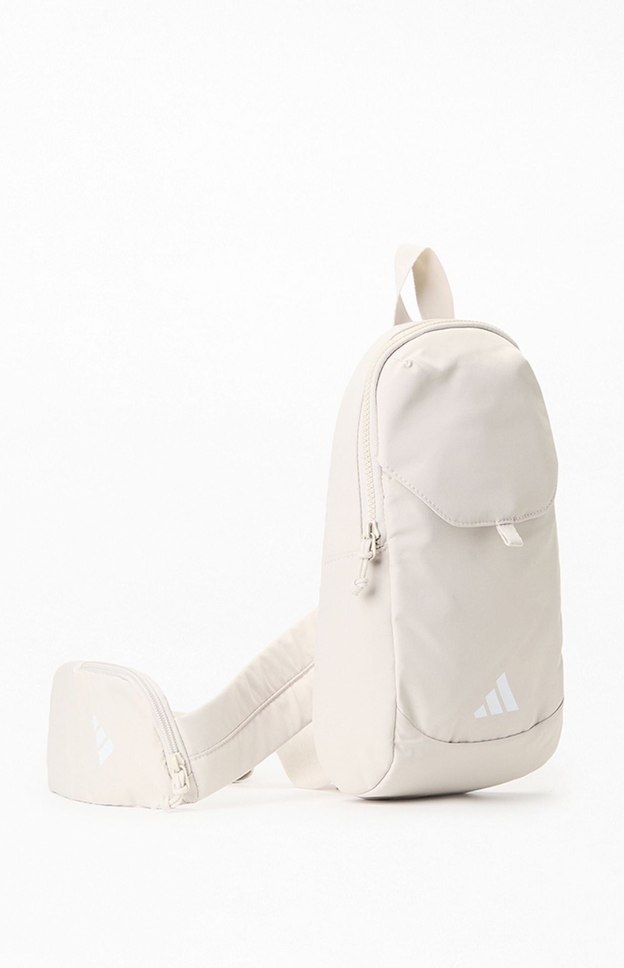 adidas Beige Essentials 3 Sling Crossbody Bag