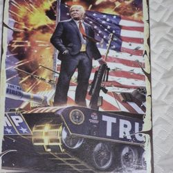 Trump Metal Poster