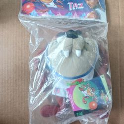 1996 Space Jam Warner Bros. / McDonald's Taz Stuffed Animal 