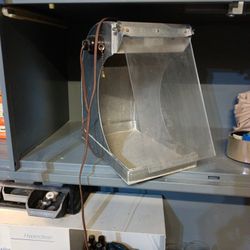 Dental Lathe Splash Hood With Light 