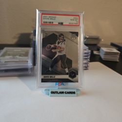 2021 Davis Mills Rookie Mosaic Psa 10
