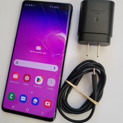 Samsung Galaxy S10+, 128GB/8GB RAM, Factory Unlocked Clean IMEI