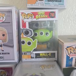 Wall-e Toy Story Funko Pop! Alien Remix!