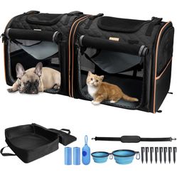 Cat Carrier Dog Apartment Travel Set 