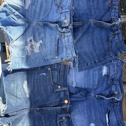 Girls Shorts And Mini Skirt $5 Each Or All $25