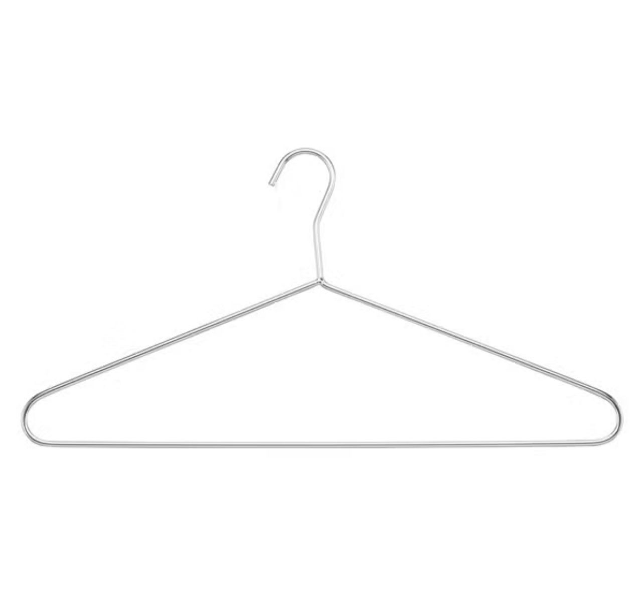 Chrome Metal Hangers Pack of 10 (Container store)