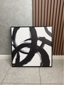 FRAMED PRINTED CANVAS $25