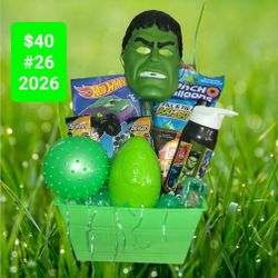Hulk Avengers Easter Basket 
