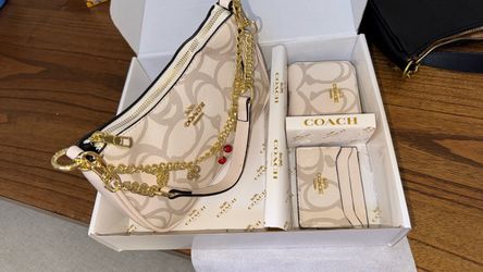 3pc coach terry bag