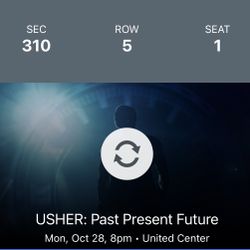 Usher Tickets in Chicago 
