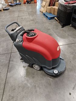 Used floor scrubber, battery model