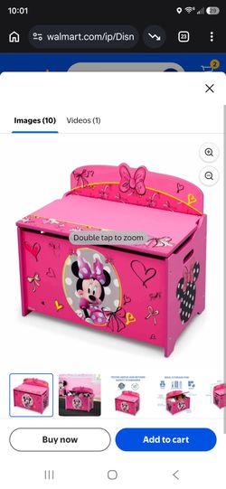 Minnie mouse toy box