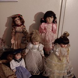 Muñecas De Porcelana