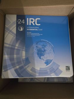 International Code Council
2024 International Residential Code (International Code Council Series)