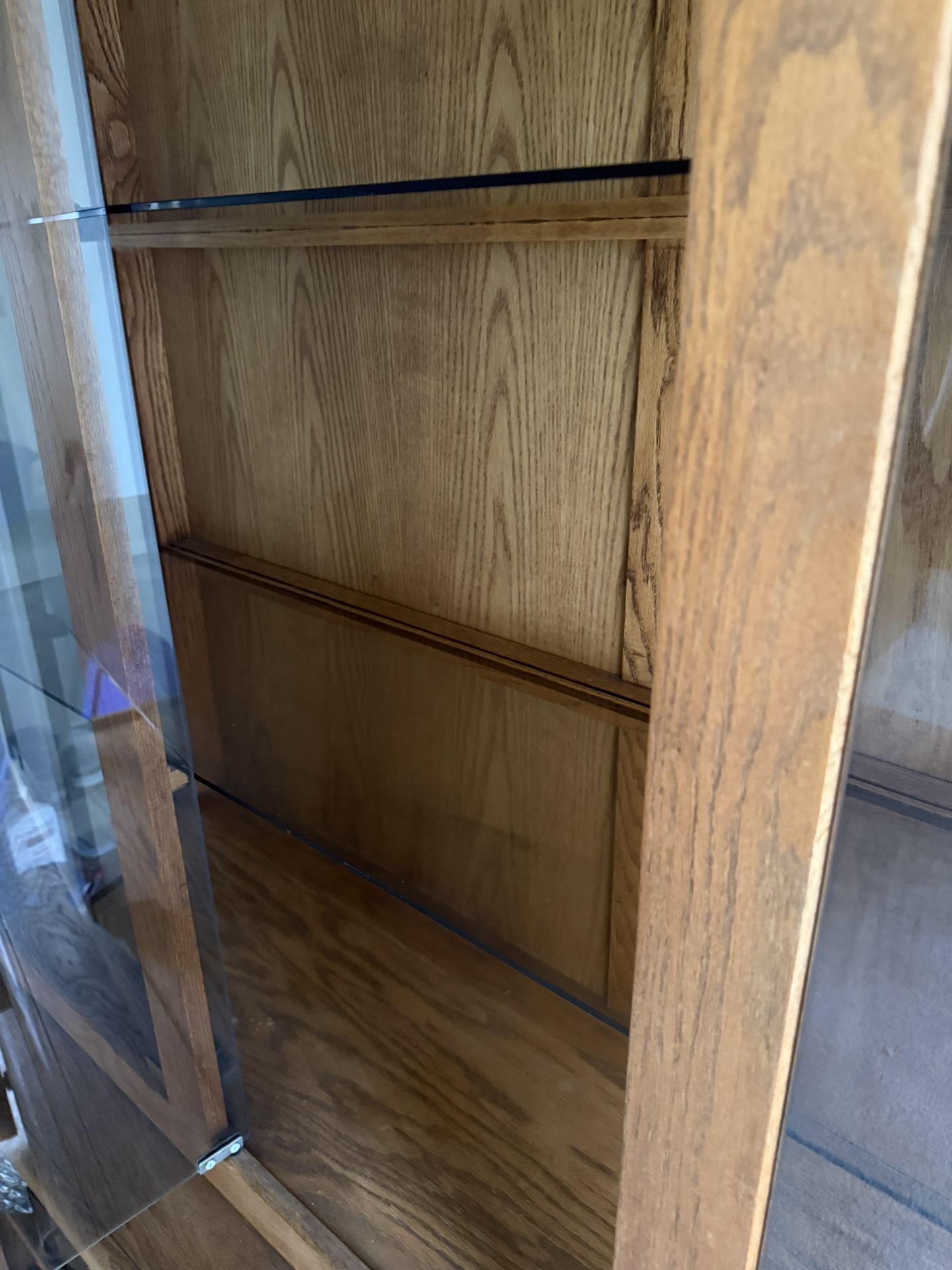 Oak Hutch