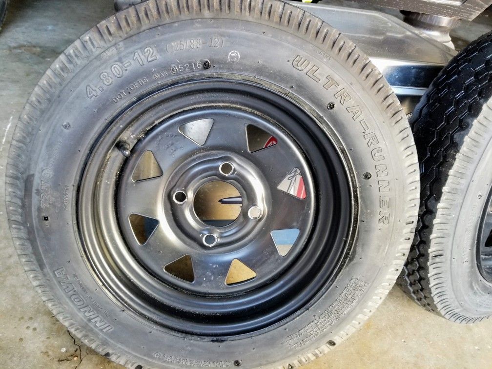 Trailer rims & tires