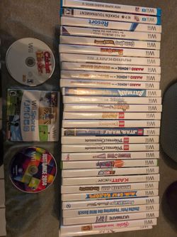 Nintendo Wii Game Lot – 30+ Games