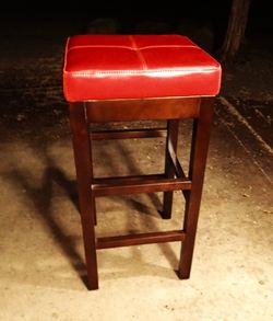 Valencia Backless Bonded Leather Counter Stool 27"