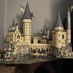 Built Harry Potter Lego Set 