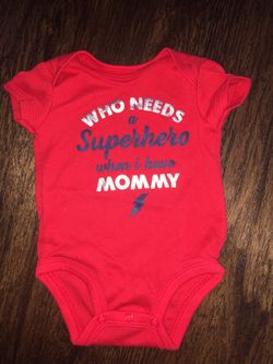 Carters baby clothes onesie