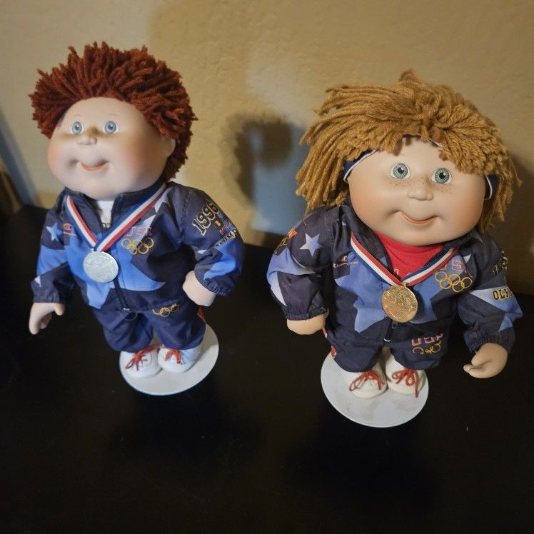 Cabbage Patch Olympic Dolls $40 Each $75 For Both