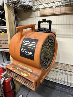 Ridgid 3 speed 1600 cfm air mover