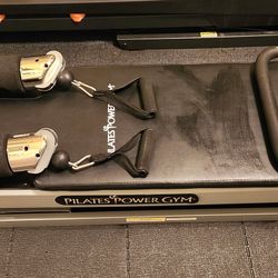 Pilates Power Gym Exercise Equipment different exercises. Asking For $225 Or Best Offer 👈😊