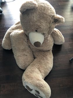 Giant teddy bear