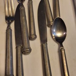 Vintage Gorham  Pewter Flatware